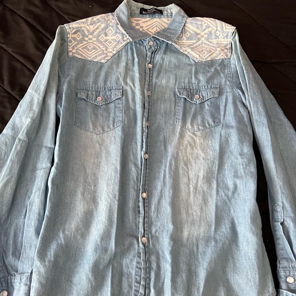 Blue blouse